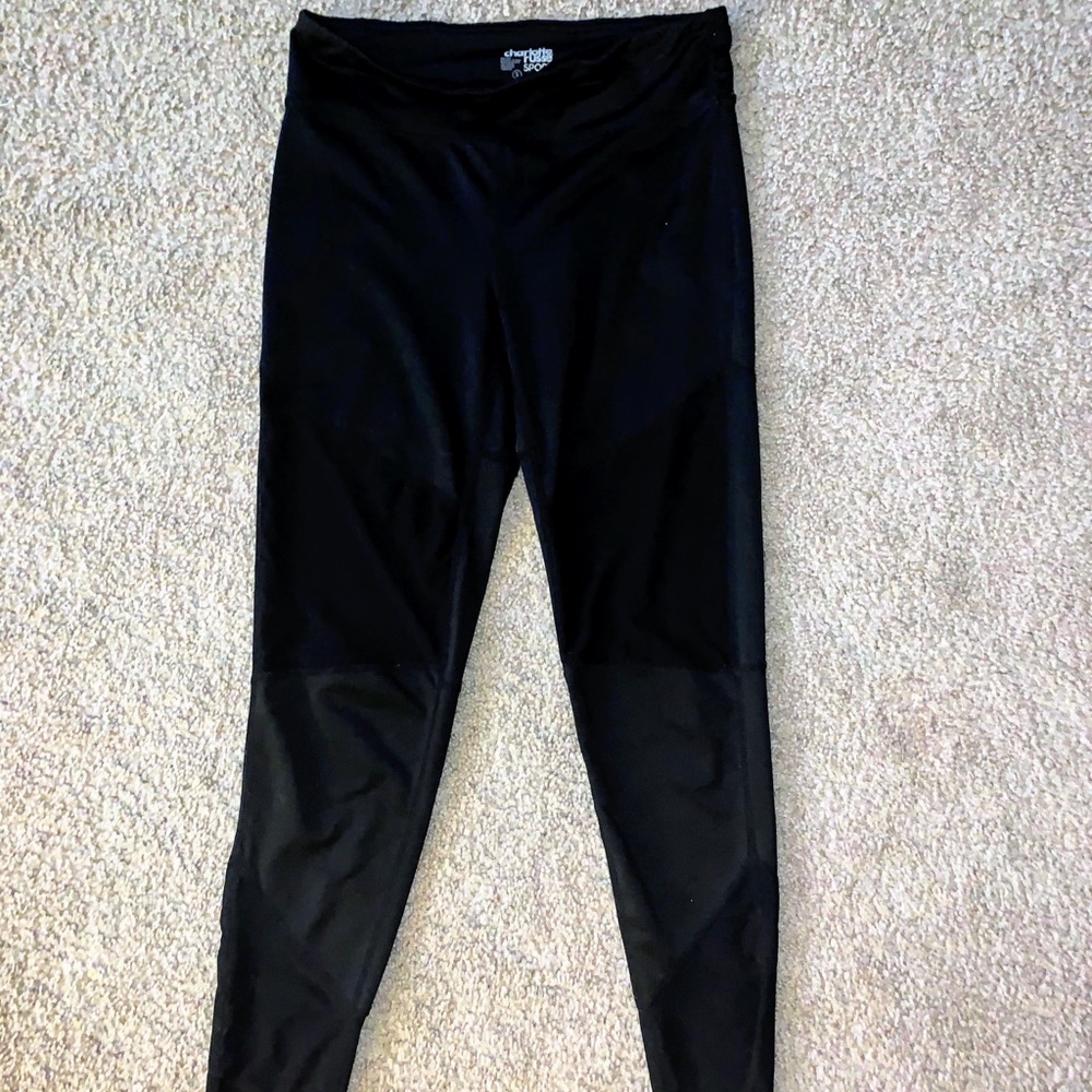 cut out mesh leggings